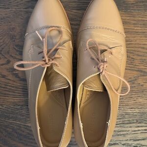 Nisolo Emilia Cap Toe Oxford Almond (Women’s)